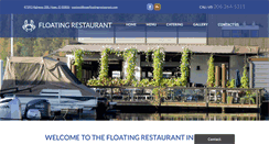 Desktop Screenshot of hopefloatingrestaurant.com